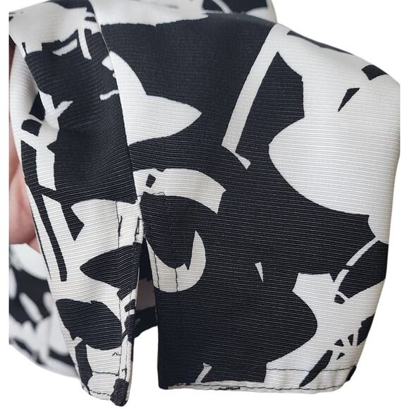 TanJay Black White Blazer, 14P - Picture 6 of 7